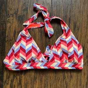 Adore Me Pink/Purple Bikini Top